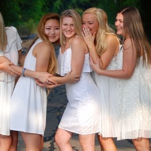 White Floral Lace Bodycon Dress